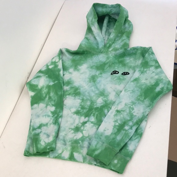 Clare V Tie Dye Eye Print Sweatshirt - Picture 1 of 8